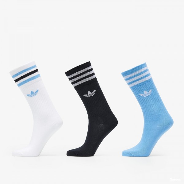 Adidas Solid Crew Socks x3