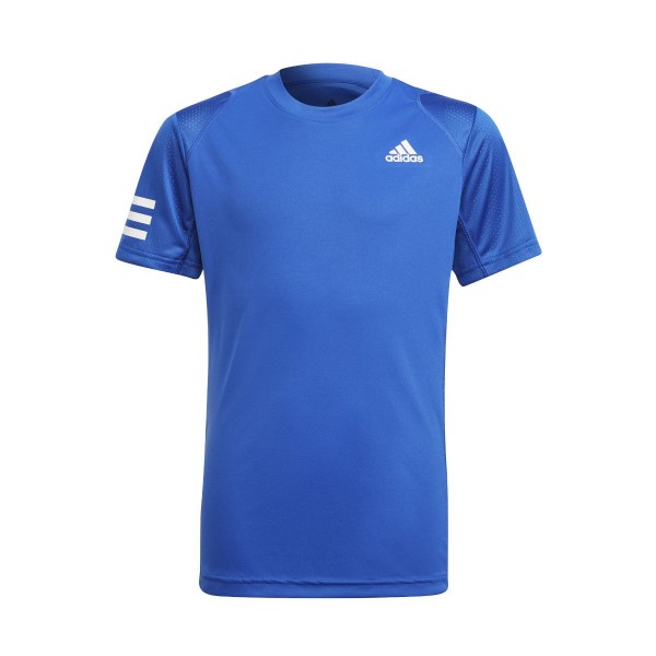 Adidas  Club 3-Stripes Boys' Tennis T-Shirt