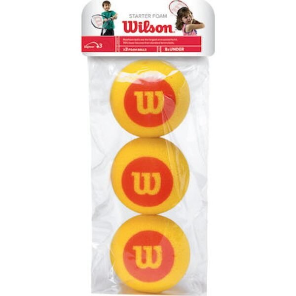 Wilson Starter Foam Balls x3