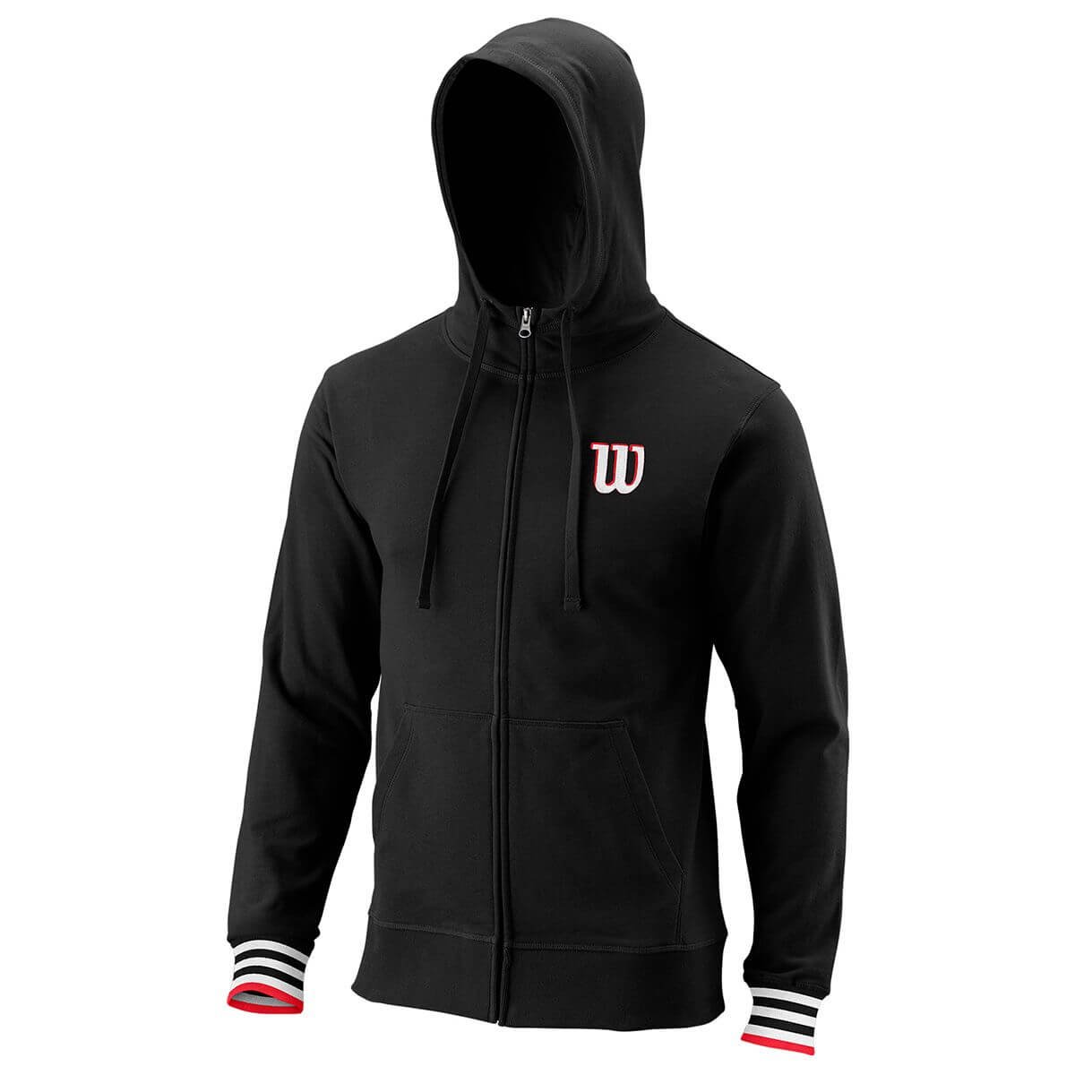 Wilson Script Eco Cotton Full-Zip Hoodie Ανδρική Ζακέτα