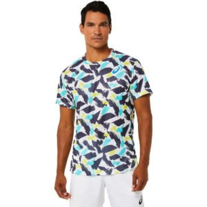 Asics Match Graphic SS Top Ανδρικό Μπλουζάκι