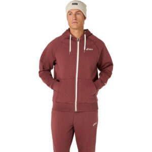 Asics Logo Fleece Full Zip Hoodie ΑΝΔΡΙΚΗ ΖΑΚΕΤΑ